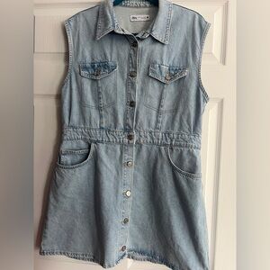 Zara Denim Dress Size XXL